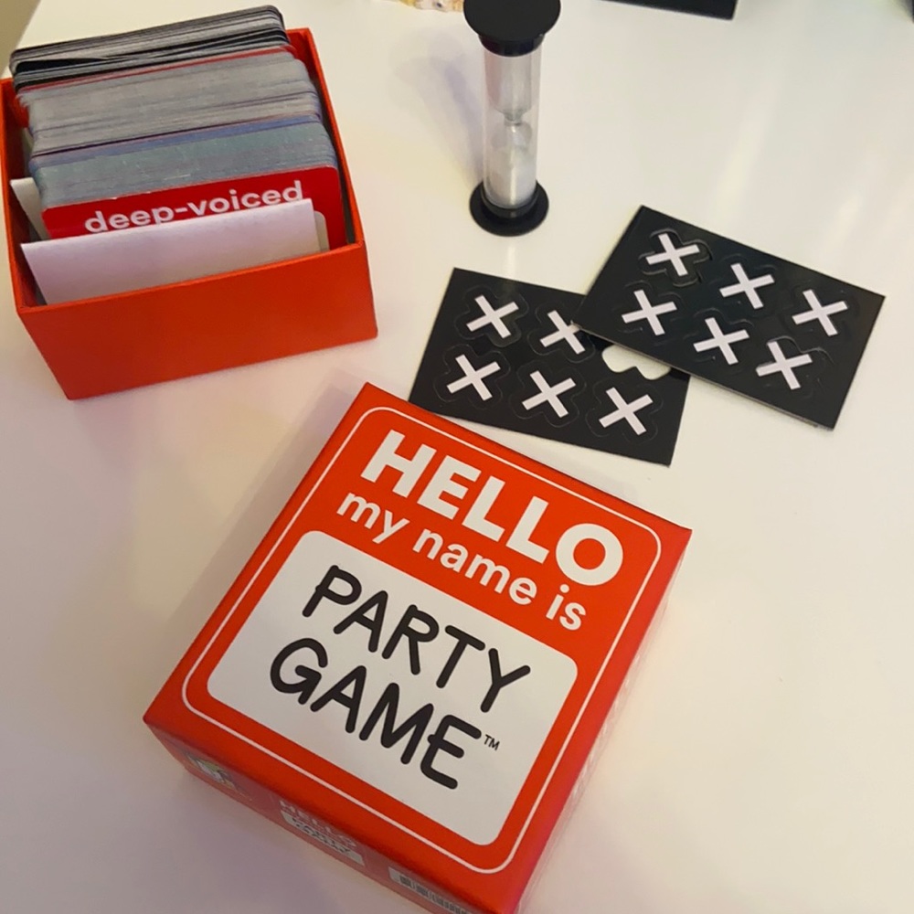 HELLO My Name is Party Game GameWright Card Game